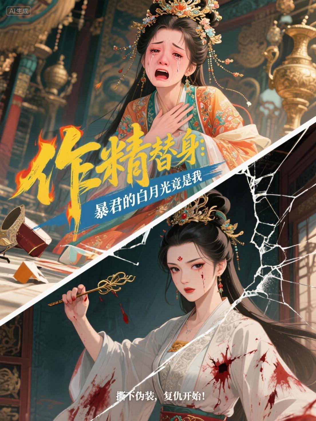 作精替身:暴君的白月光竟是我封面