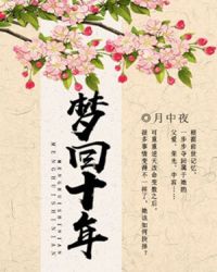 梦回十年封面