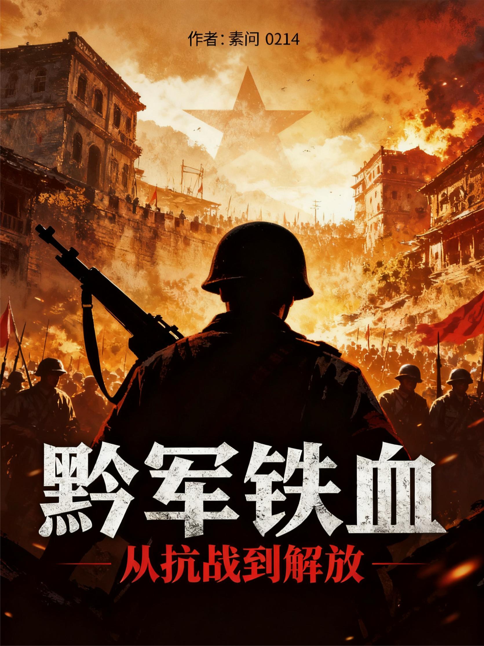 铁血黔军：从抗战到解放封面