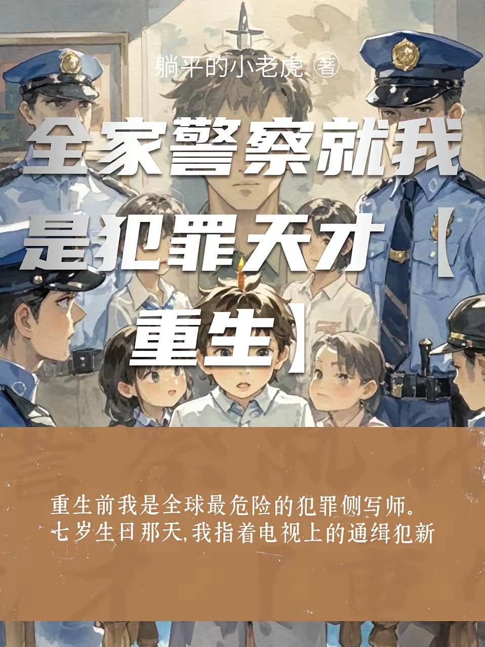 全家警察就我是犯罪天才【重生】封面