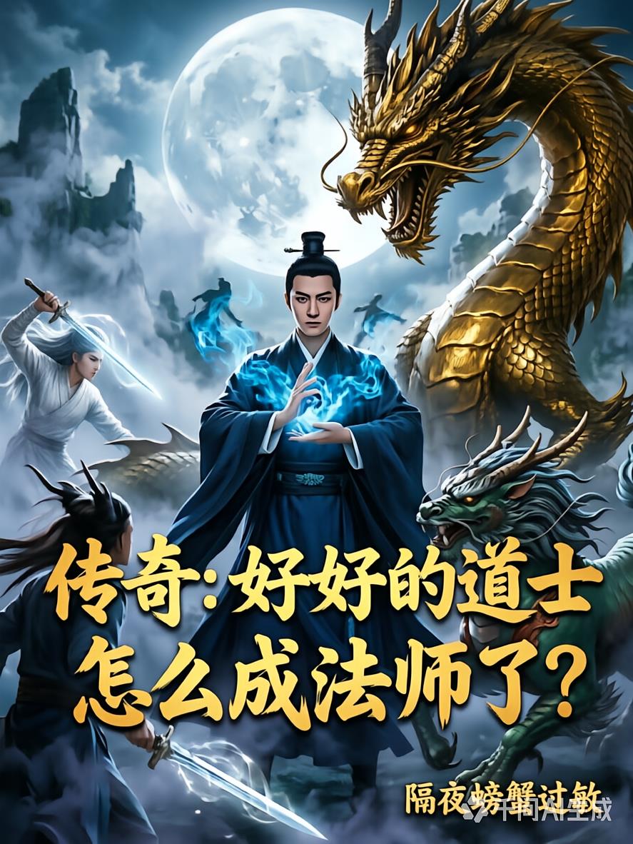 传奇:好好的道士怎么成法师了?封面