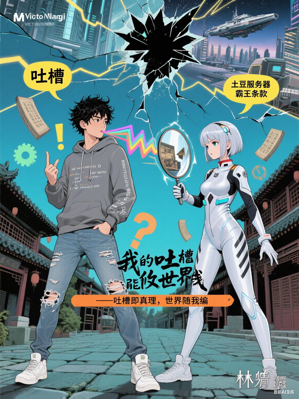 我的吐槽能修改世界线封面