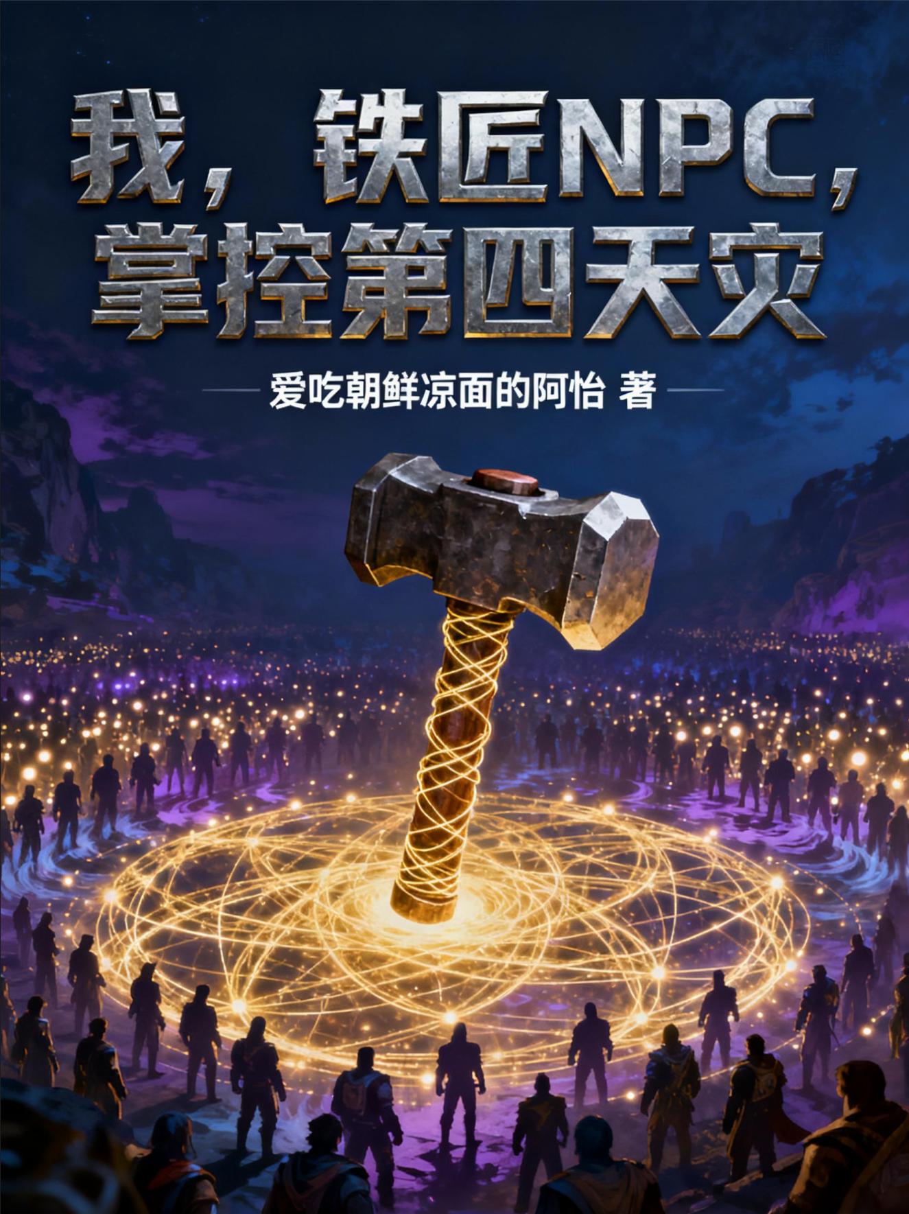我，铁匠NPC，掌控第四天灾封面