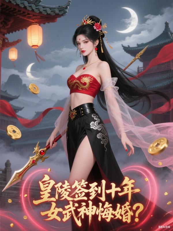 皇陵签到十年，女武神悔婚？封面