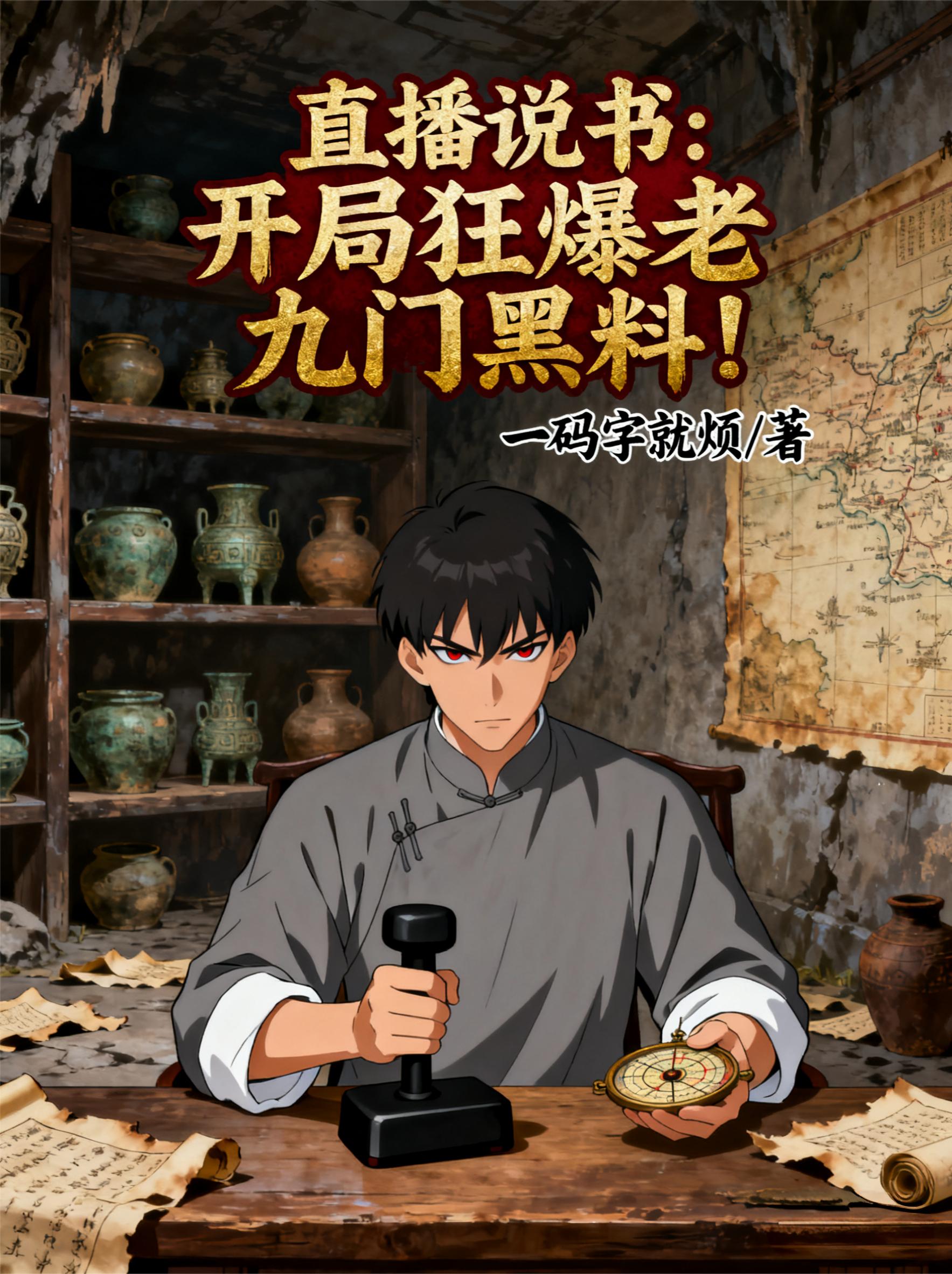 直播说书：开局狂爆老九门黑料！封面