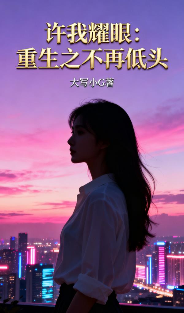 许我耀眼：重生之不再低头封面