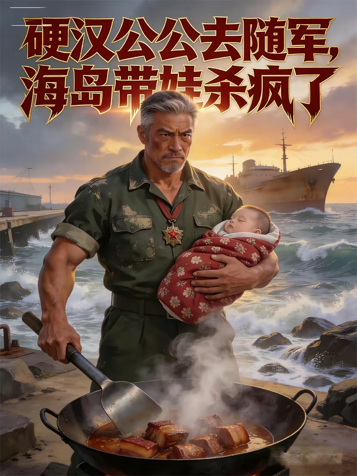 随军公公太凶猛：这岛我罩了封面