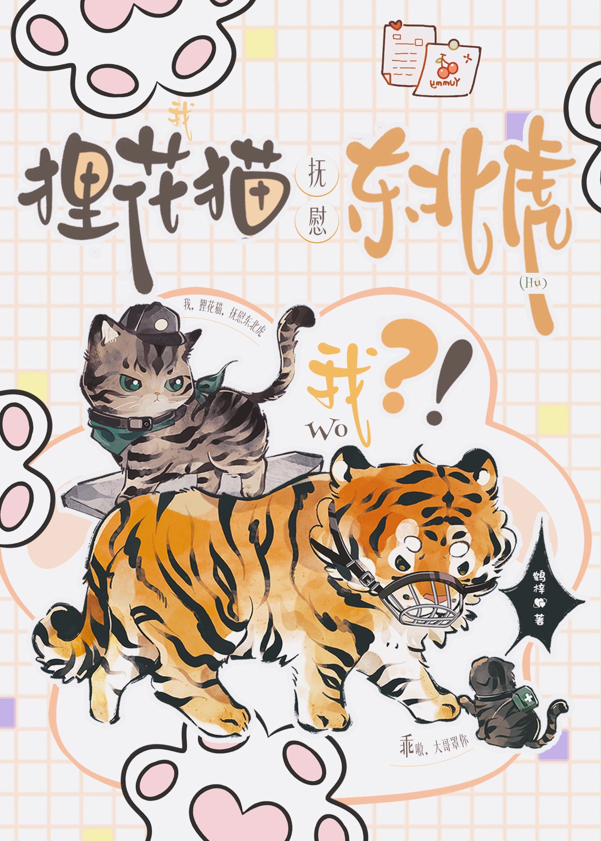 我,狸花猫,抚慰东北虎封面