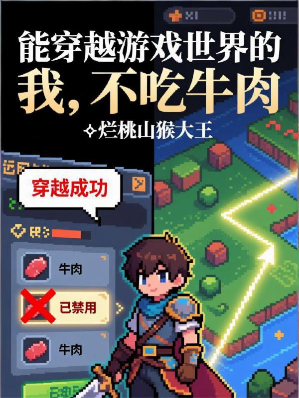能穿越游戏世界的我,不吃牛肉封面
