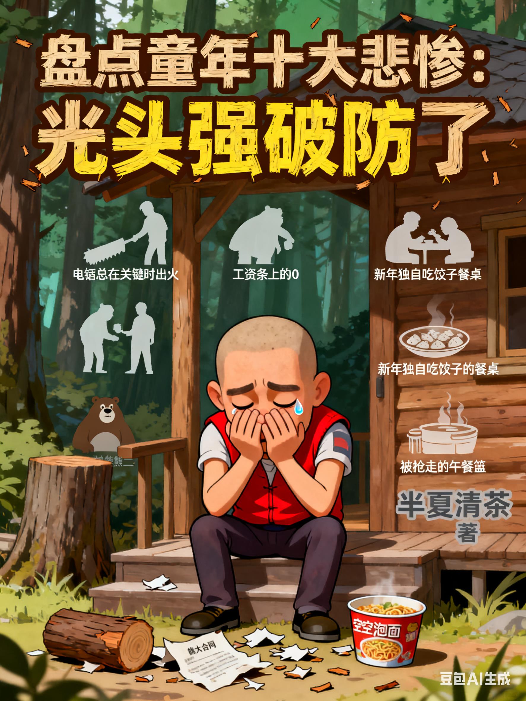 盘点童年十大悲惨:光头强破防了封面