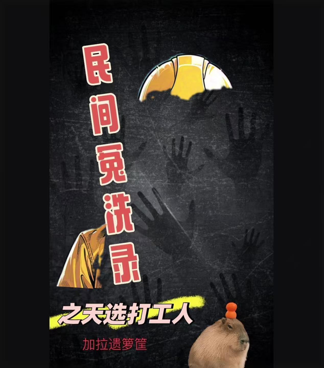 民间冤洗录之天选打工人封面