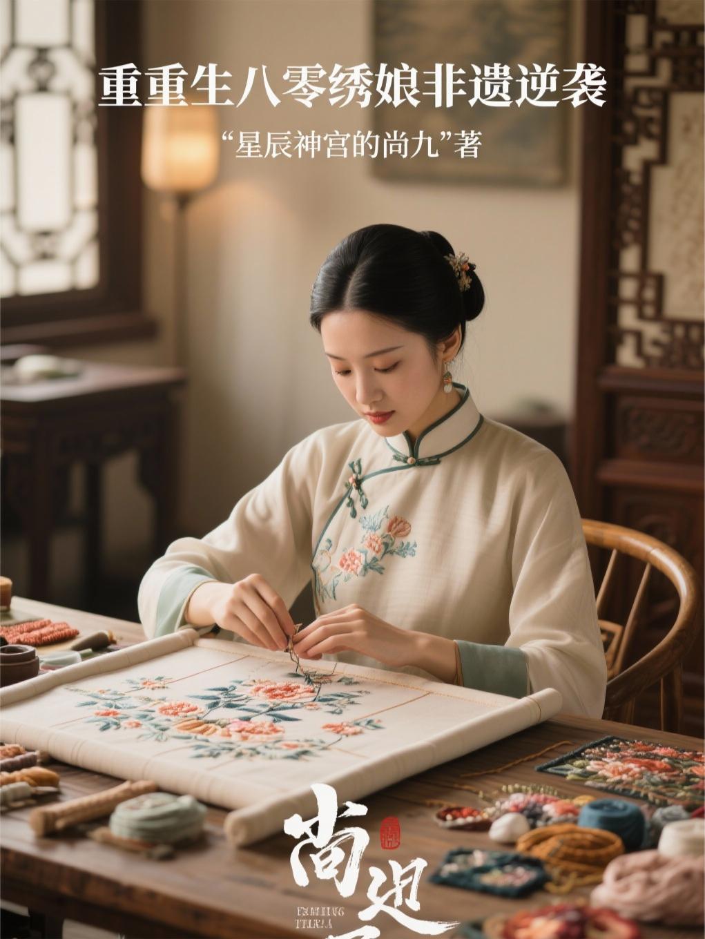 重生八零绣娘非遗逆袭封面