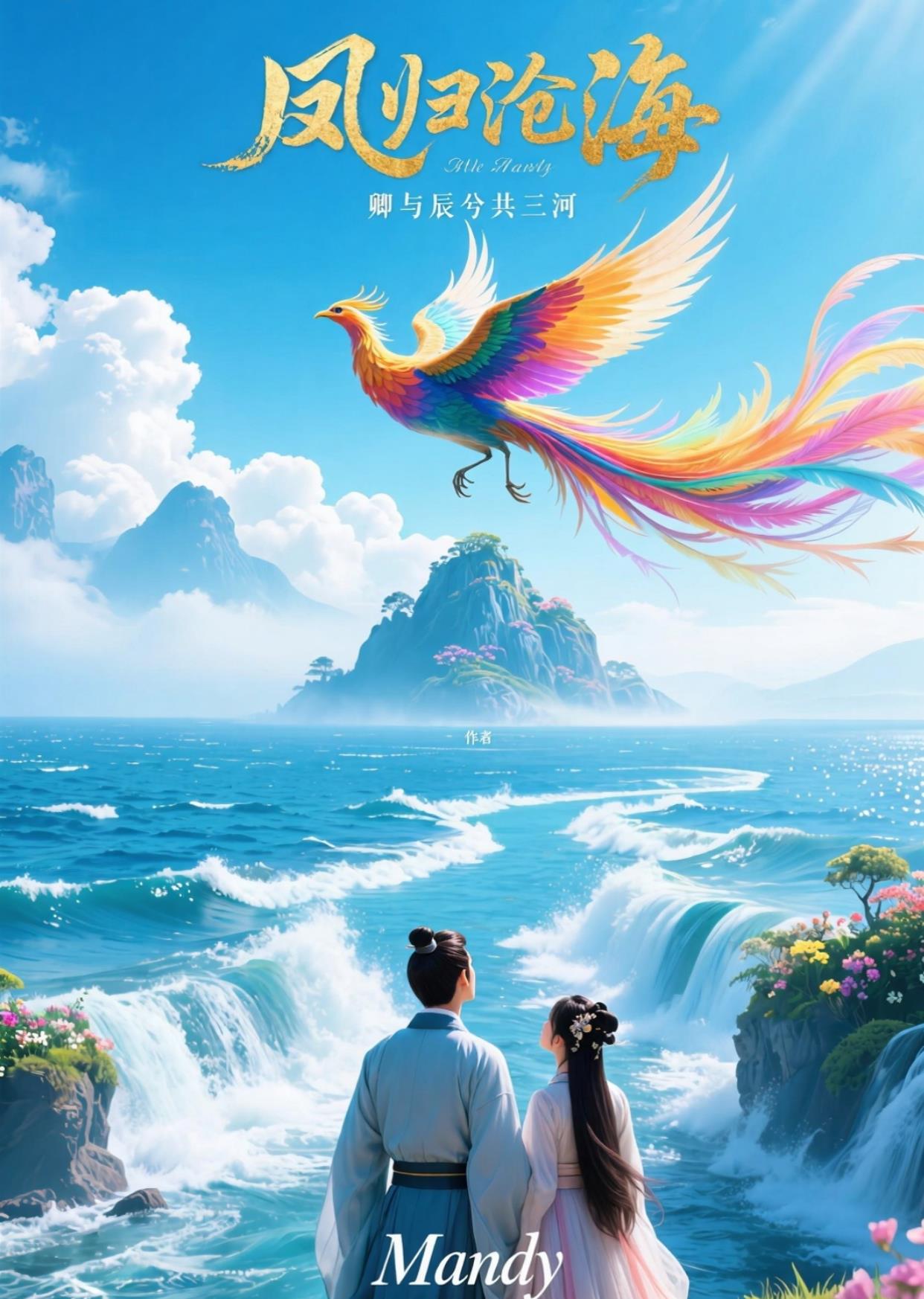 凤归沧海:卿与辰兮共山河封面