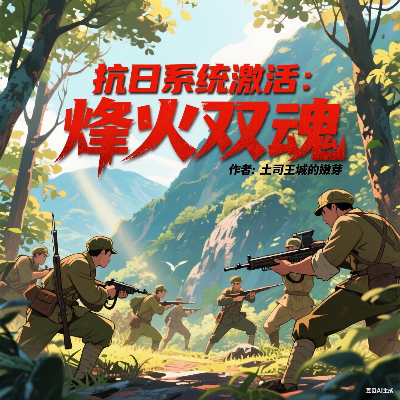 抗日系统激活：烽火双魂封面