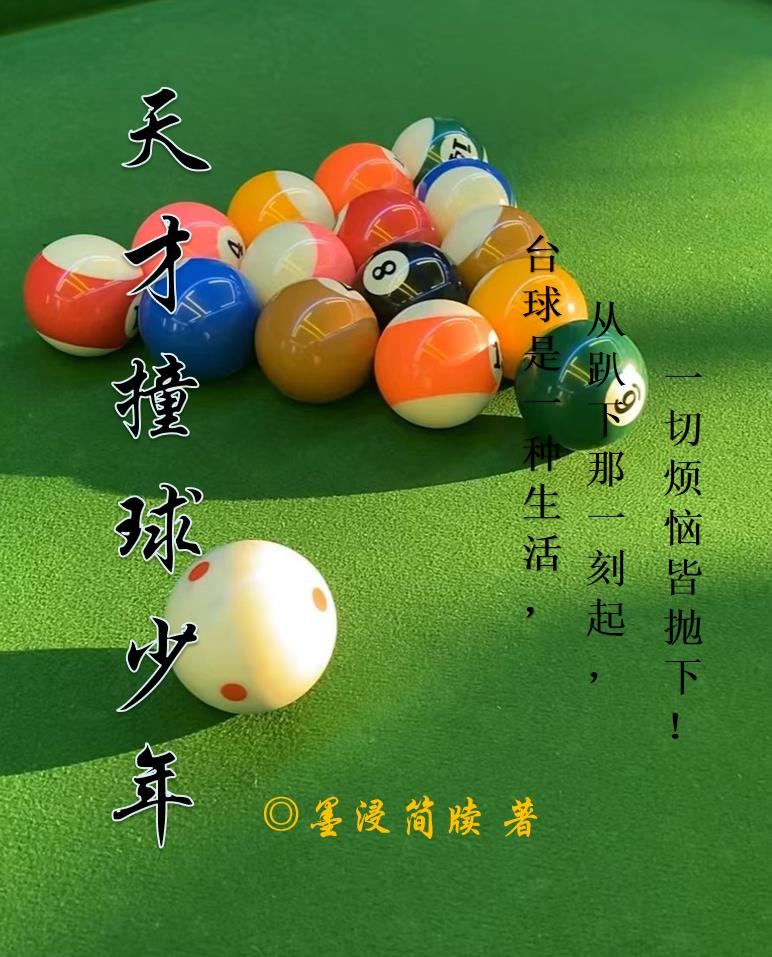 天才撞球少年封面