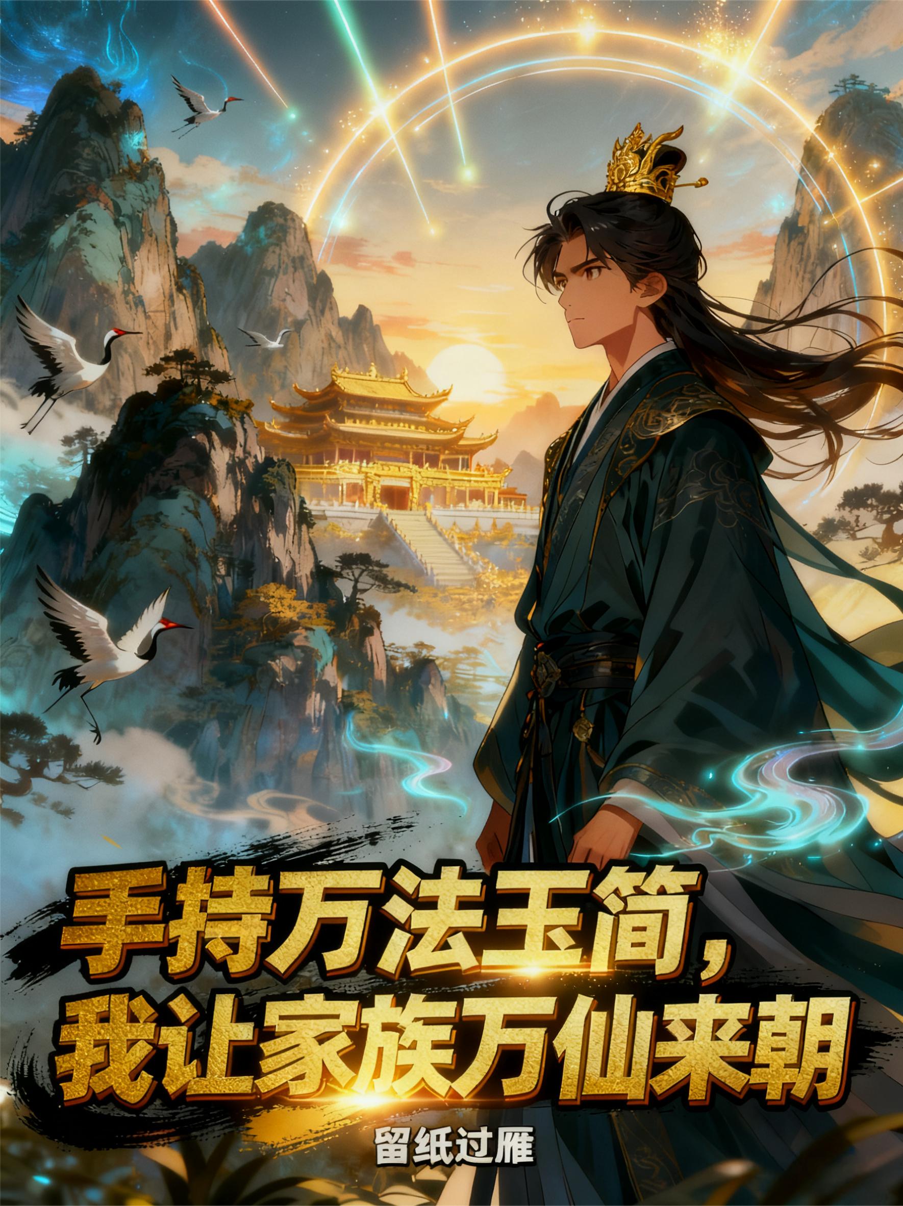 手持万法玉简,我让家族万仙来朝封面