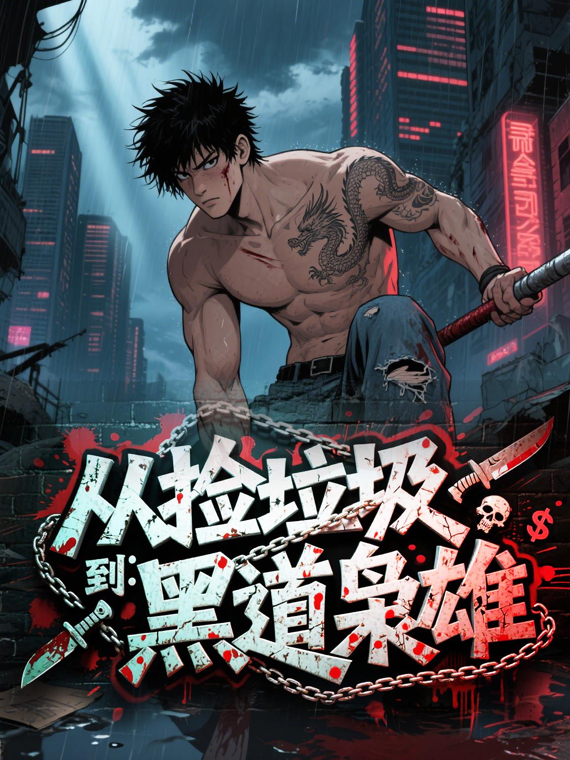 从捡垃圾到黑道枭雄封面