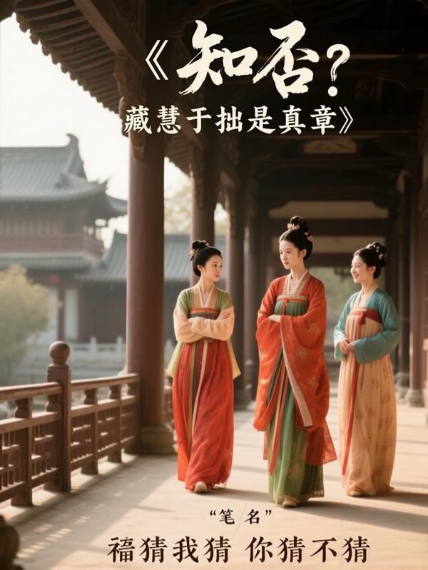 知否?藏慧于拙是真章封面