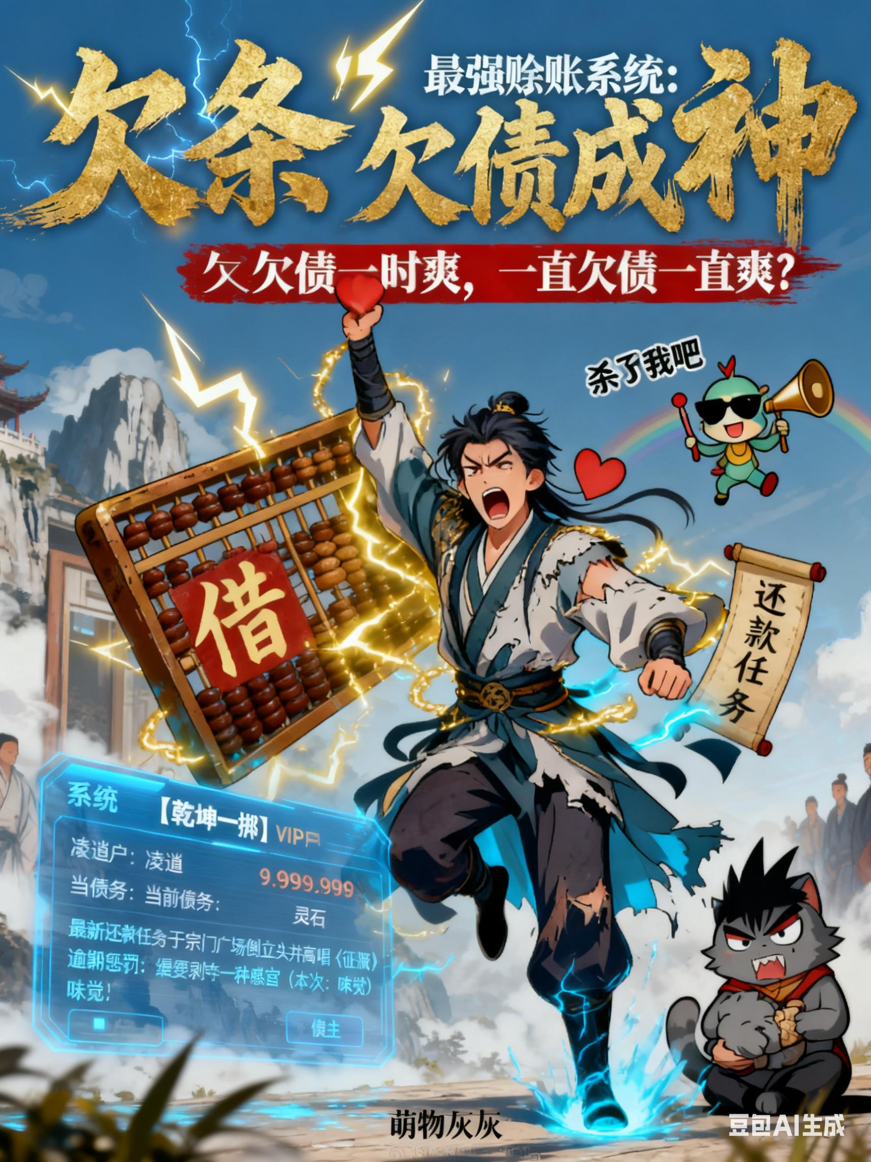 最强赊账系统:欠债成神封面