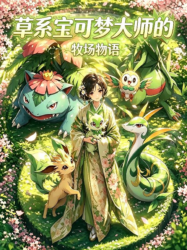 草系宝可梦大师的牧场物语封面