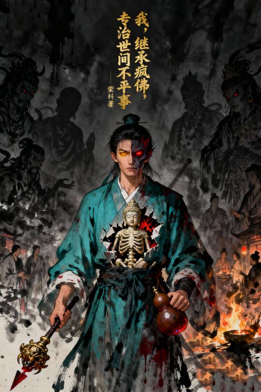 我,继承疯佛,专治世间不平事封面