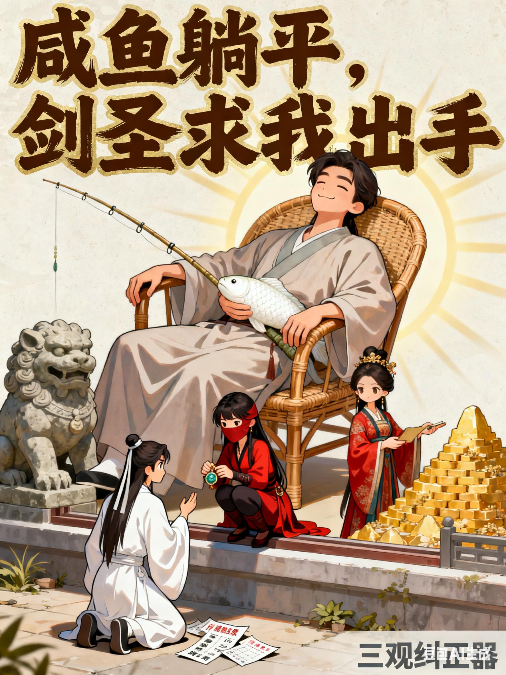 咸鱼躺平，剑圣求我出手封面