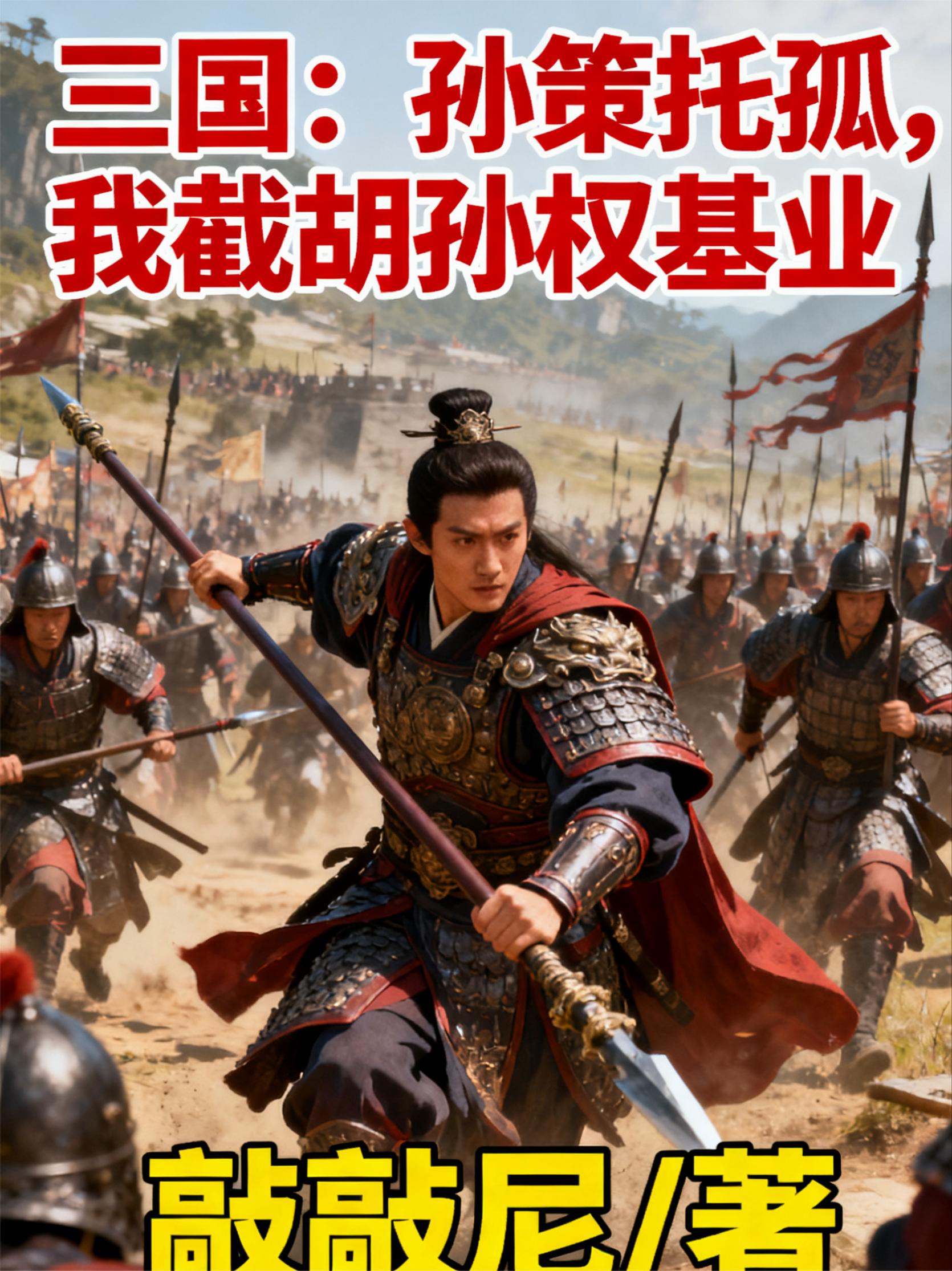 三国：孙策托孤，我截胡孙权基业封面