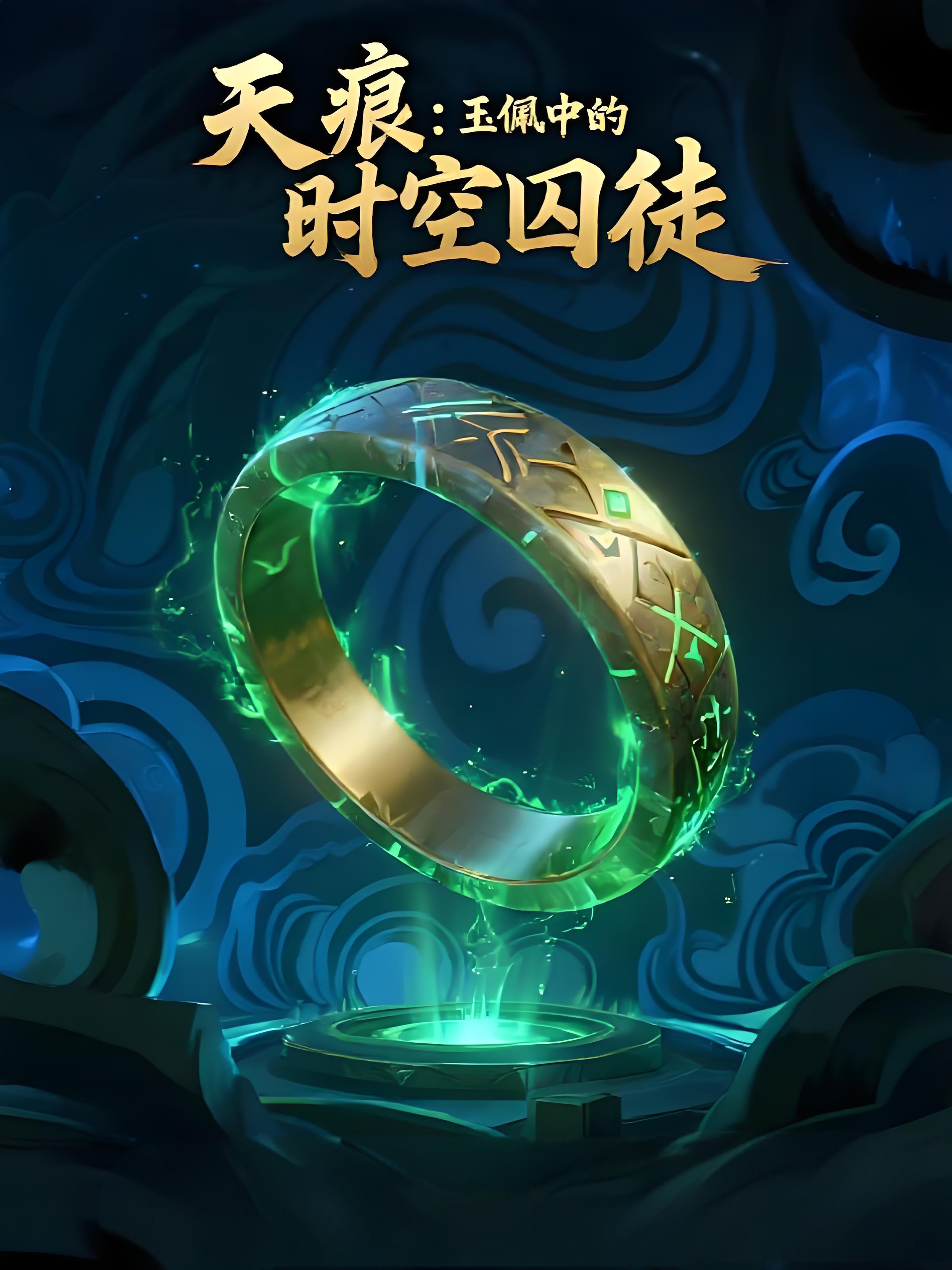 天痕：玉佩中的时空囚徒封面