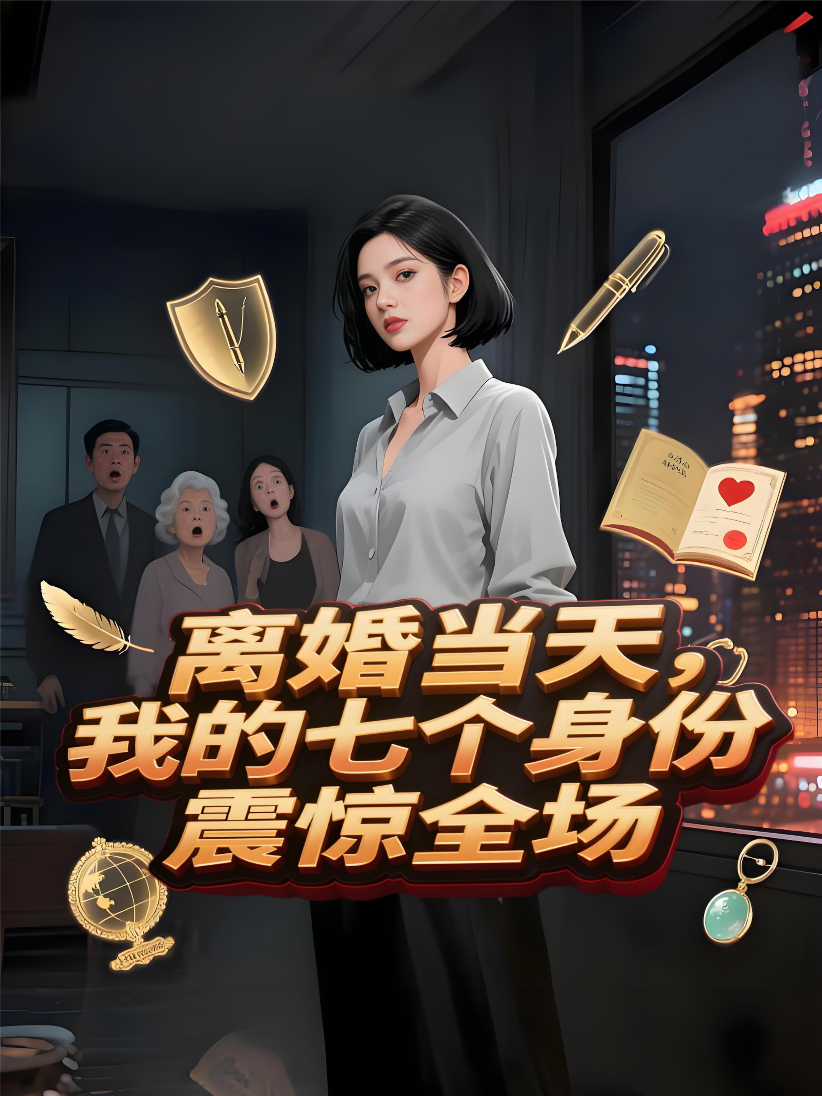 离婚当天，我的七个身份震惊全场封面