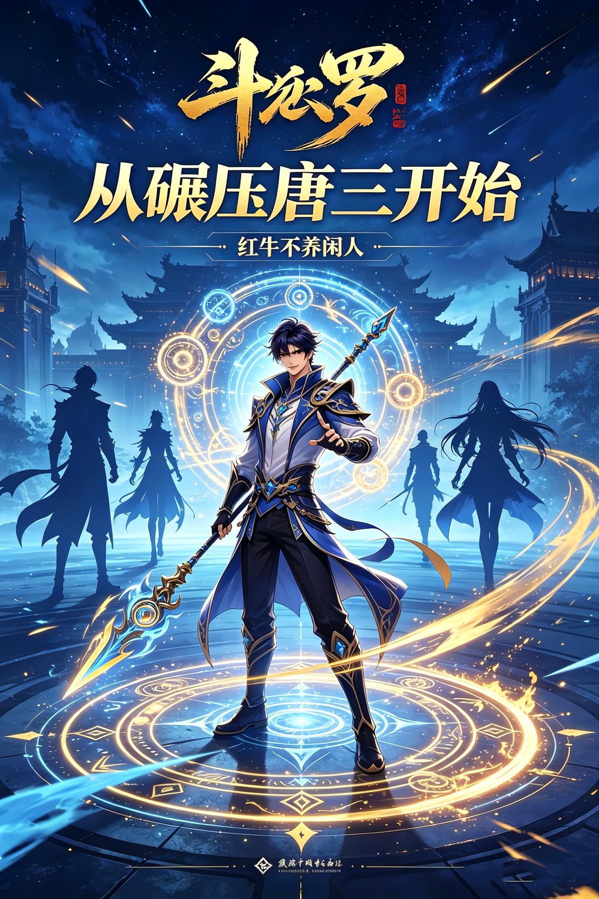 斗罗：从碾压唐三开始封面