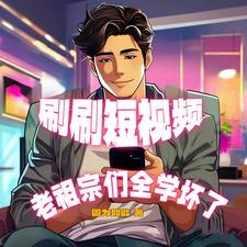 刷刷视频，古人说不要停封面