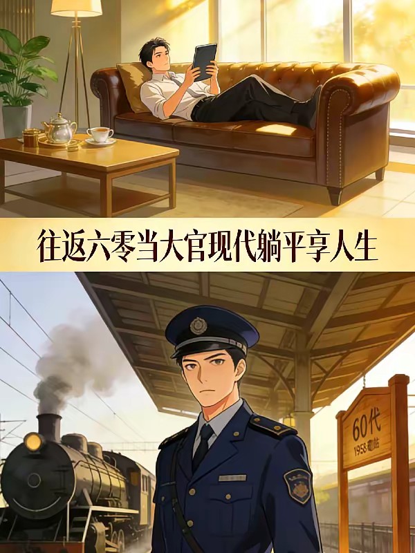 往返60当大官,现代躺平享人生封面