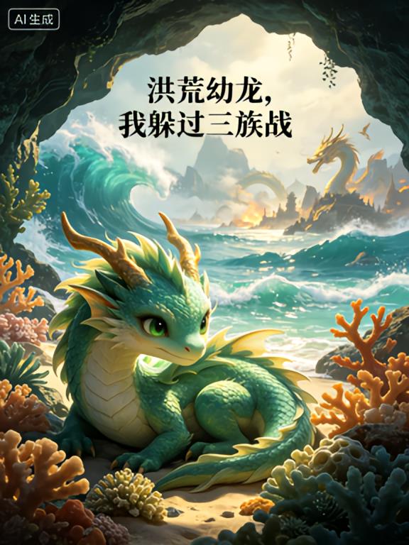 洪荒幼龙，我躲过三族战封面
