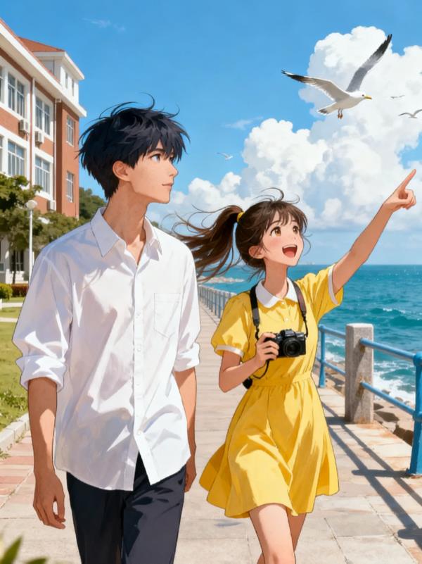 星芒撞进薄荷夏封面