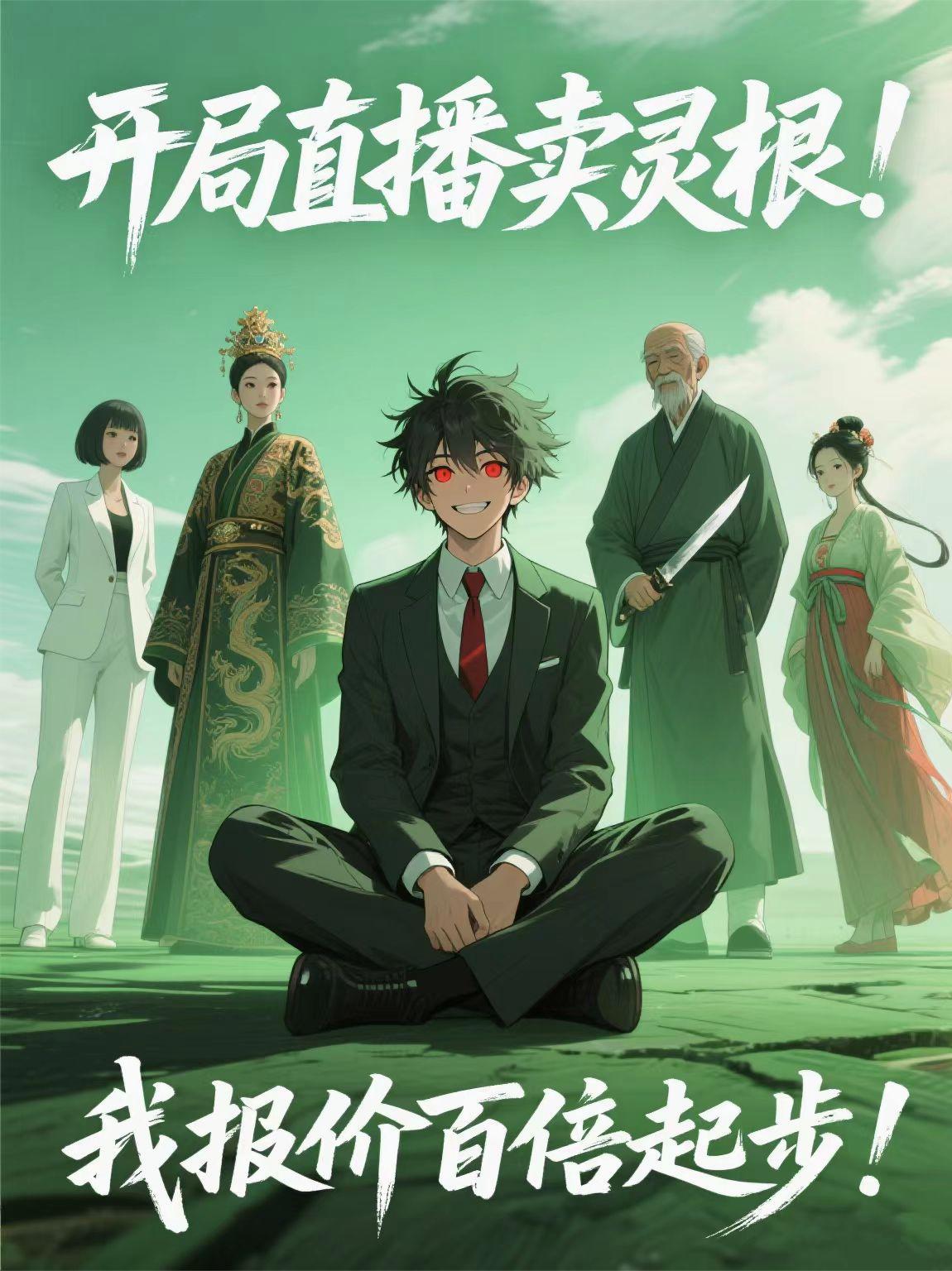 开局直播卖灵根，我报价百倍起步封面
