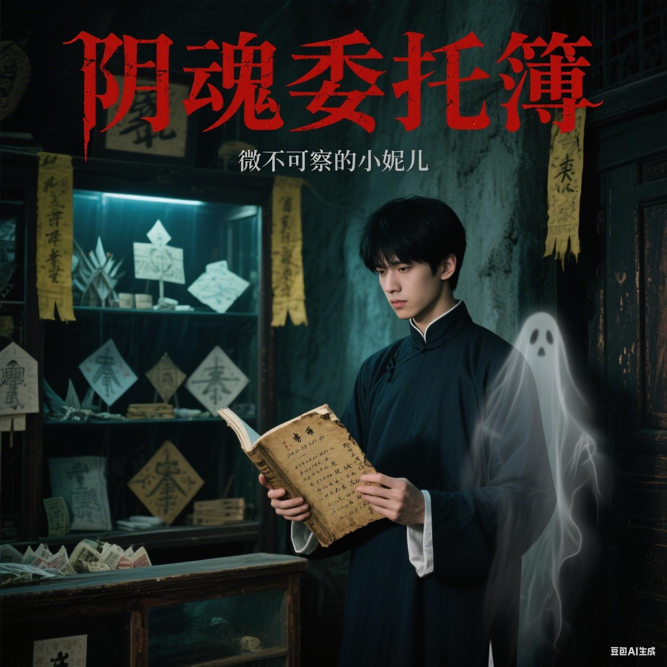 阴魂委托簿封面