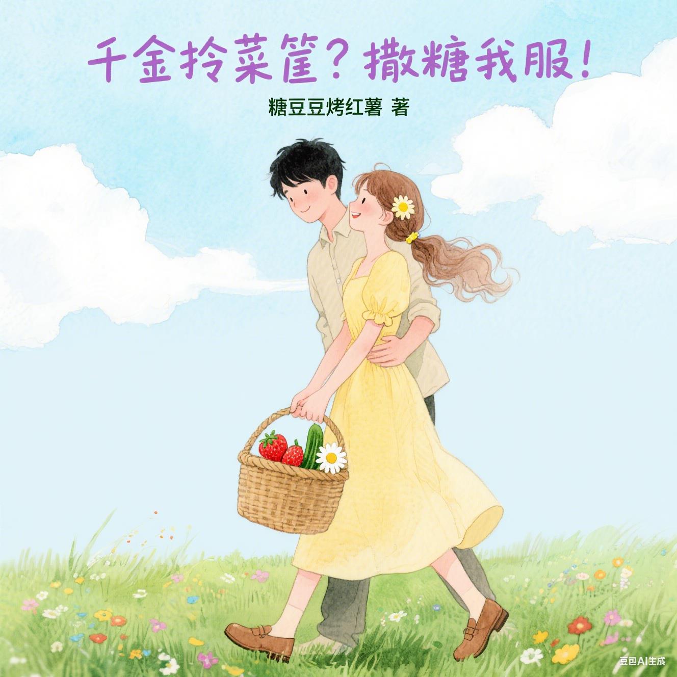 千金拎菜筐？撒糖我服！封面