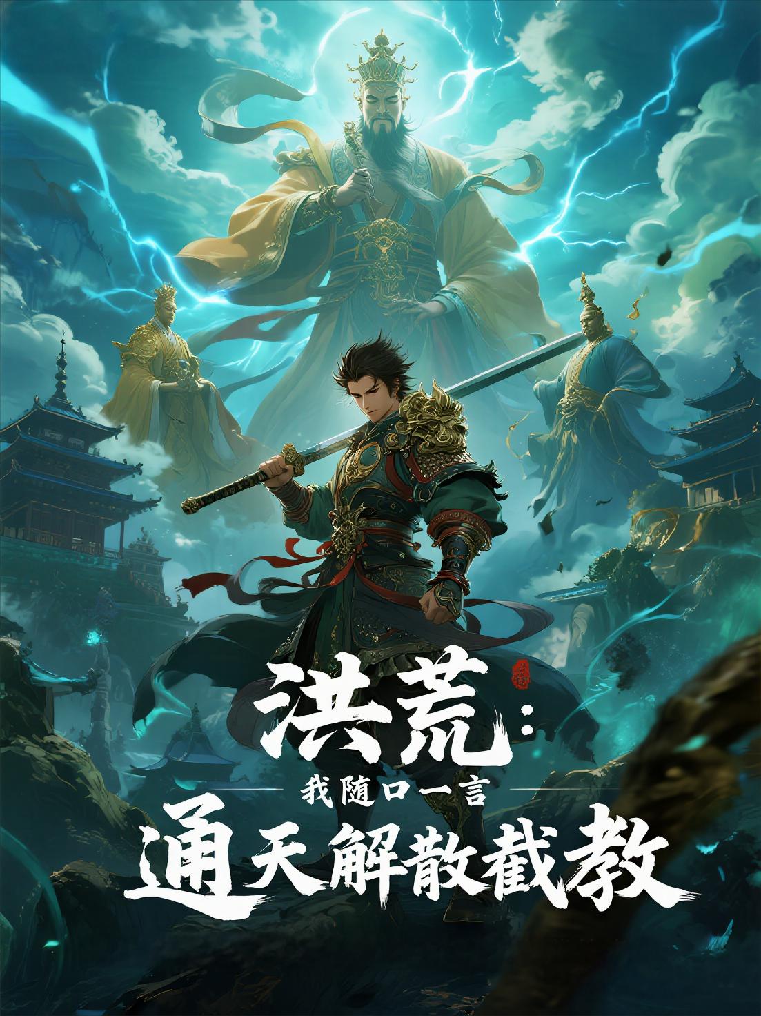 洪荒：我随口一言，通天解散截教封面