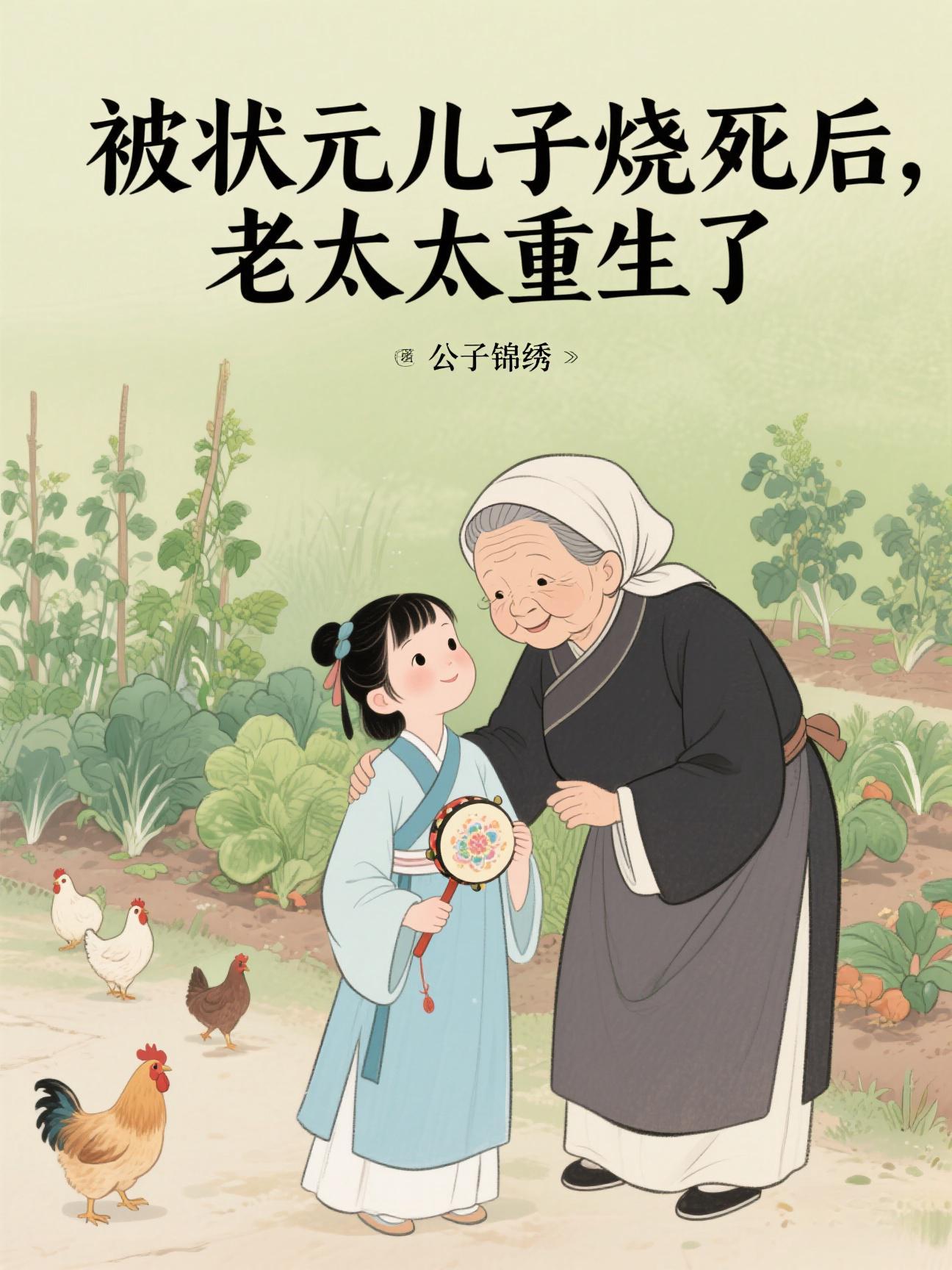 被状元儿子烧死后，老太太重生了封面