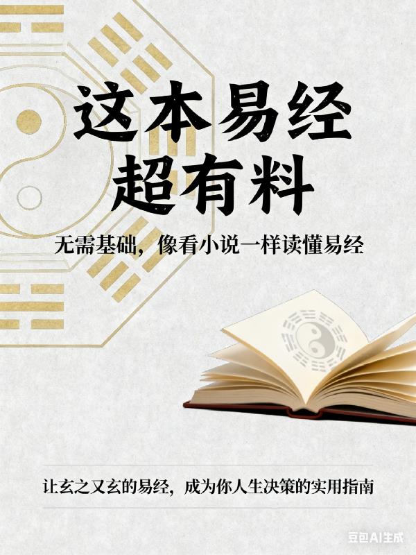 这本易经超有料封面