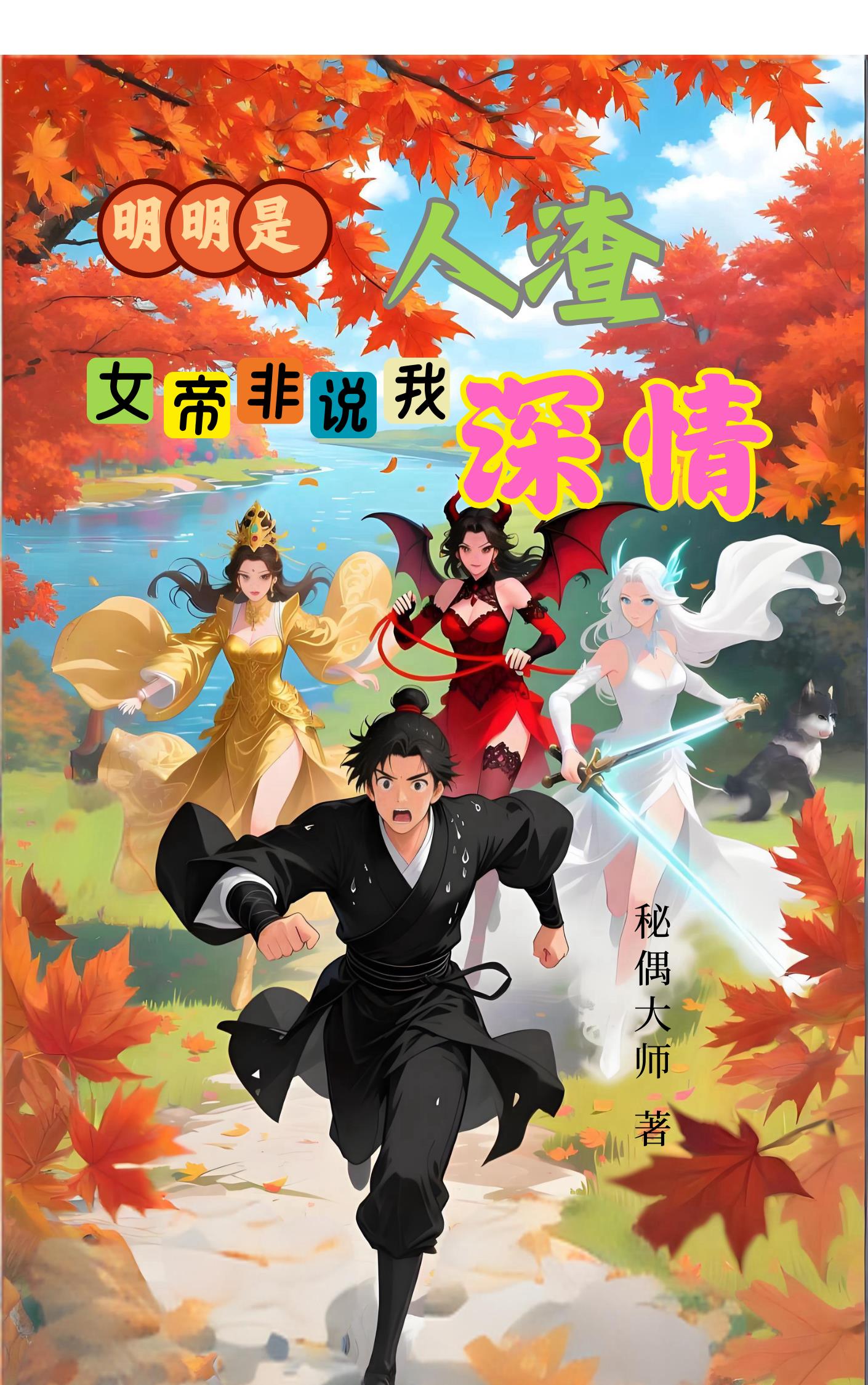 明明是人渣，女帝非说我深情！封面