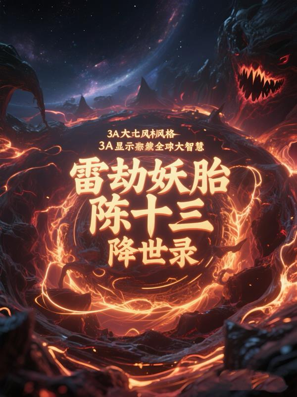 雷劫妖胎：陈十三降世录封面