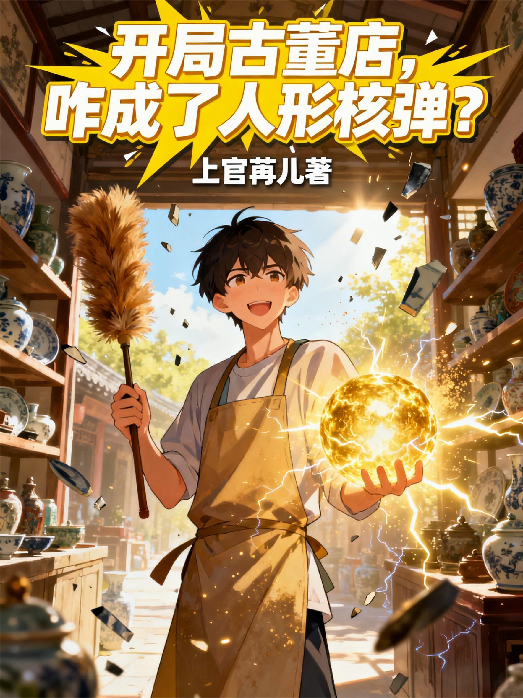 开局古董店,咋成了人形核弹?封面