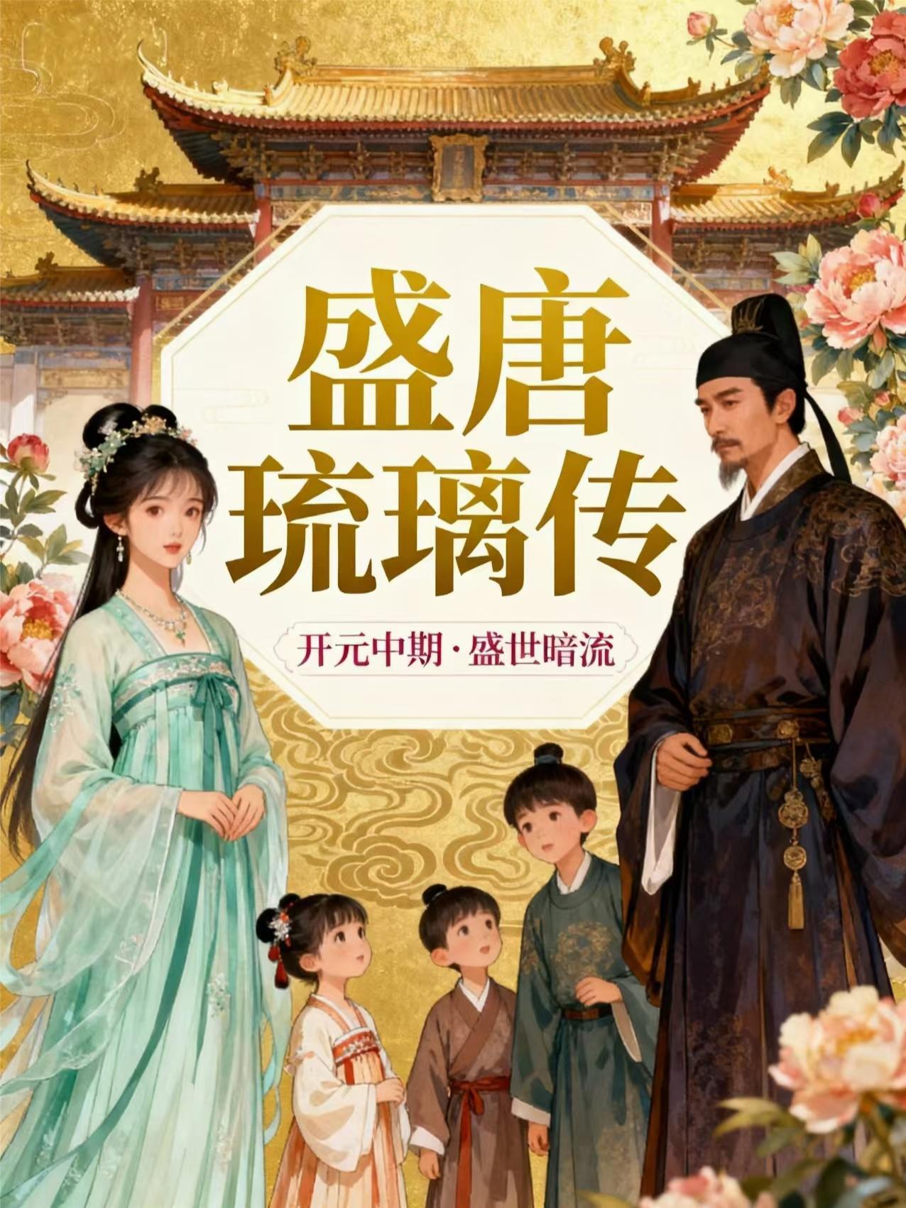 盛唐琉璃传之裴琉璃封面