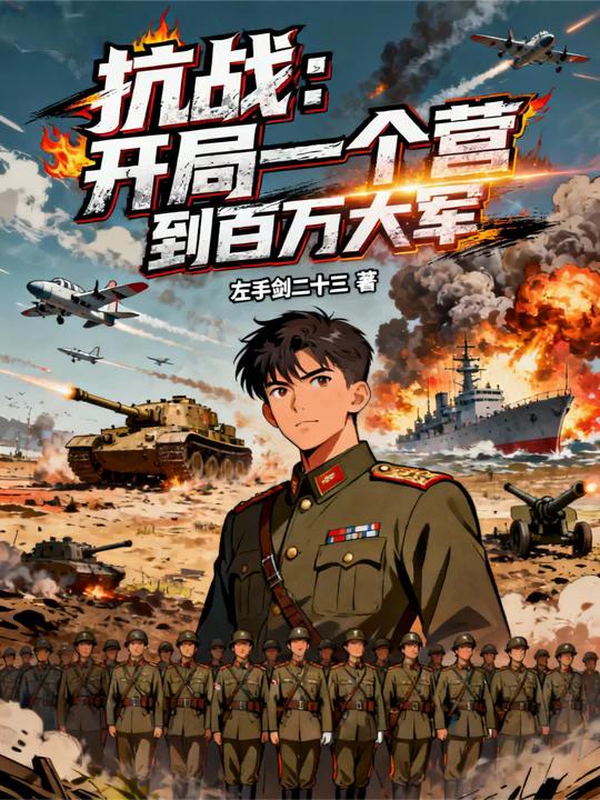 抗战：开局一个营到百万大军封面