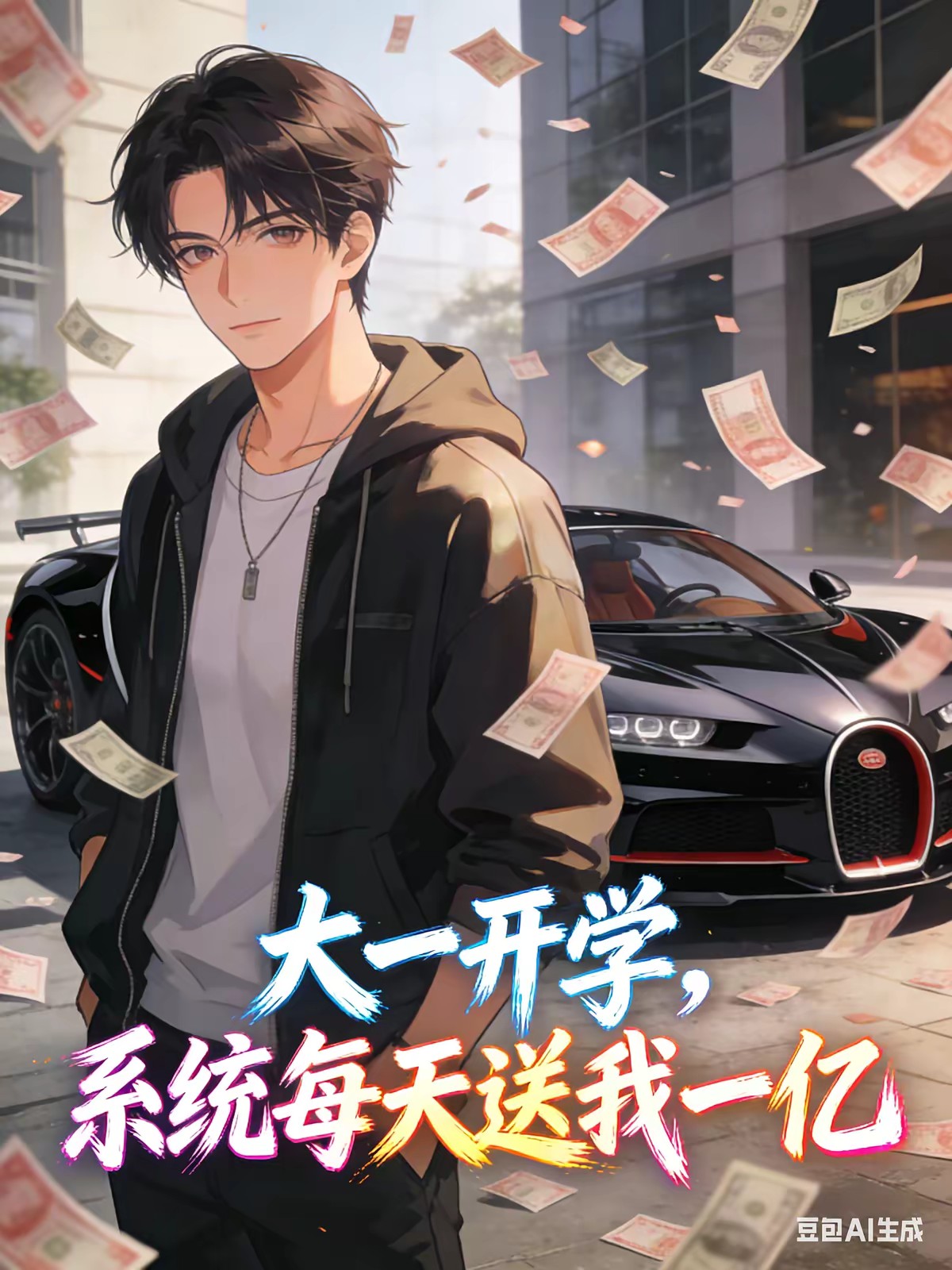 大一开学，系统每天送我一亿封面