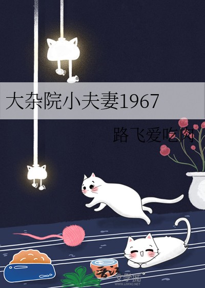 大杂院小夫妻1967封面