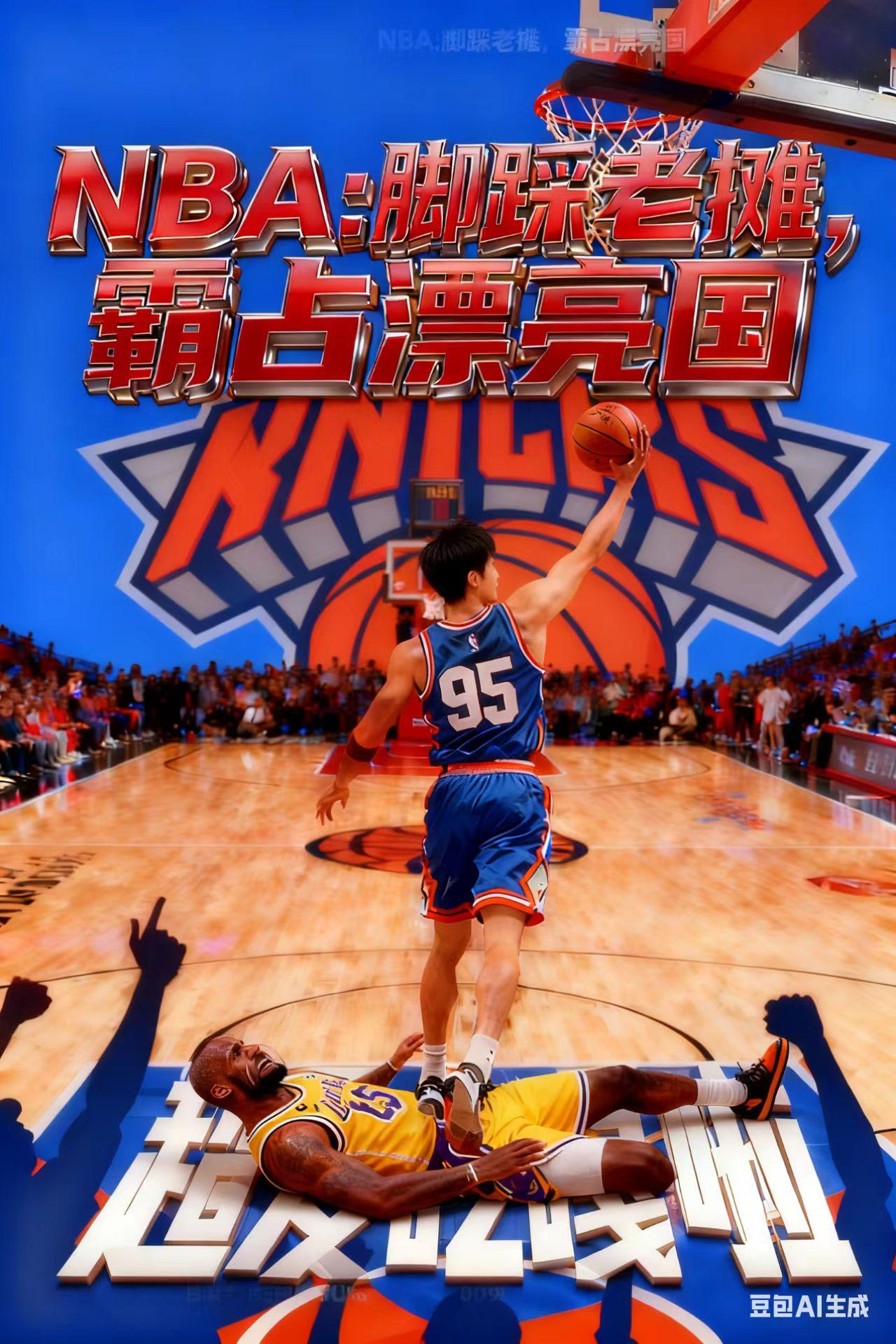 NBA：脚踩老摊，霸占漂亮国封面