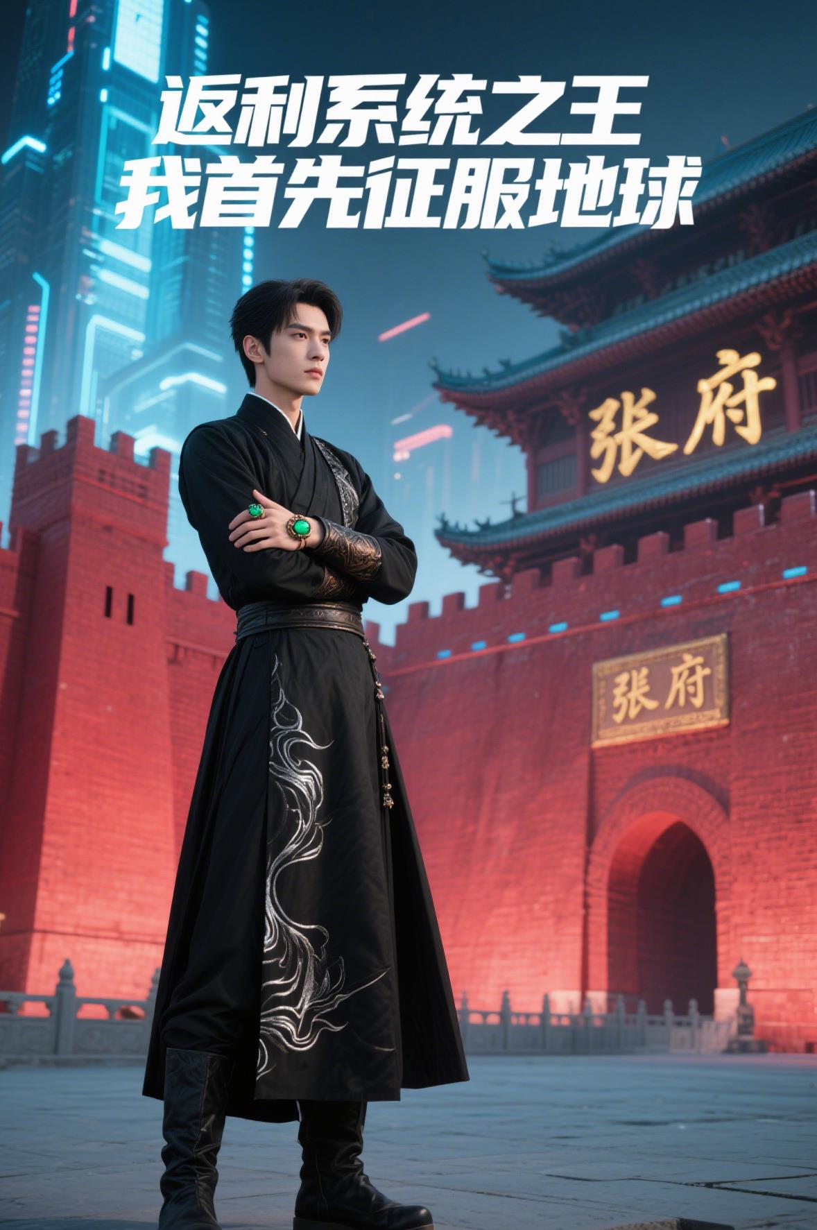 返利系统之王我首先征服地球封面