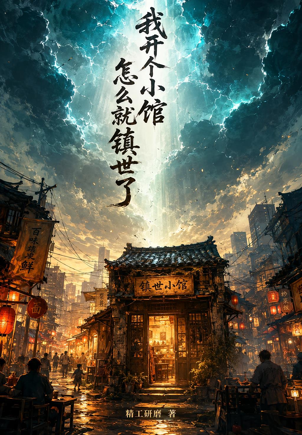 我开个小馆怎么就镇世了封面